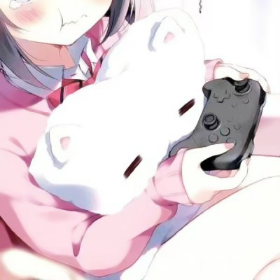 游戏宅女真爱动漫情头图片