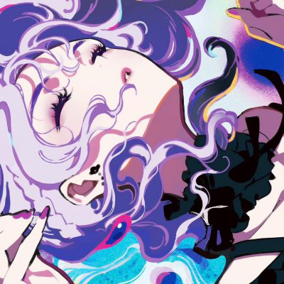 个性超酷漫画头像女生高清图片
