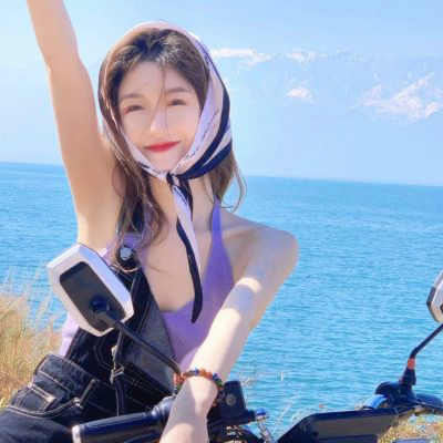 夏日女头真人ins