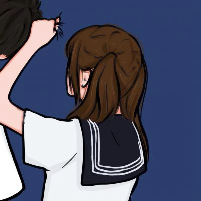 情侣头像动漫男生被欺负