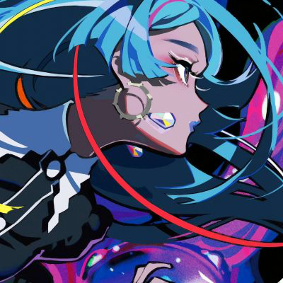 个性超酷漫画头像女生高清图片