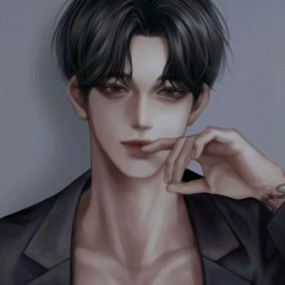 动漫超酷超帅男头
