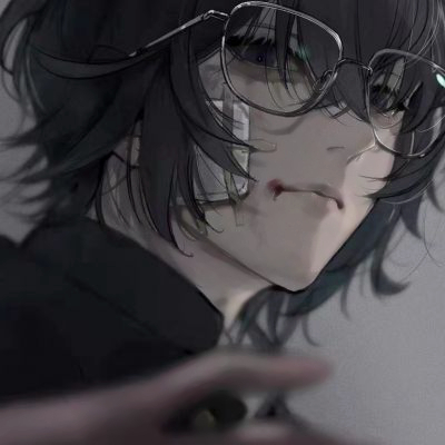 眼神冷酷动漫男生头像图片