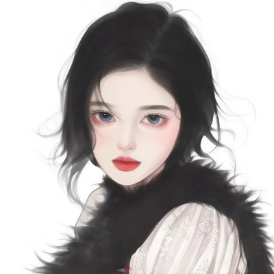 高级小众ins风手绘头像