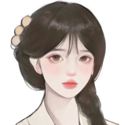 高级小众ins风手绘头像
