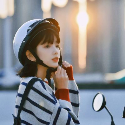 氛围感微信头像真人女生高清图片