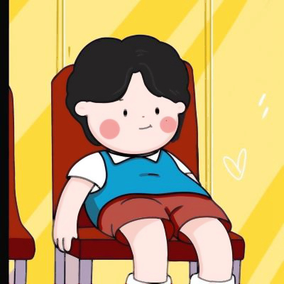 可爱卡通俏皮情侣头像一男一女高清图片
