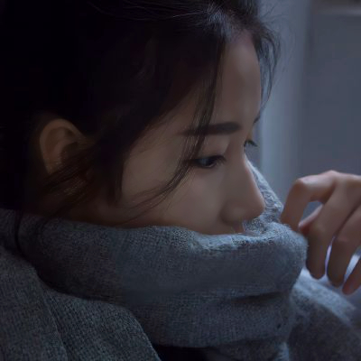 情侣头像氛围感真人
