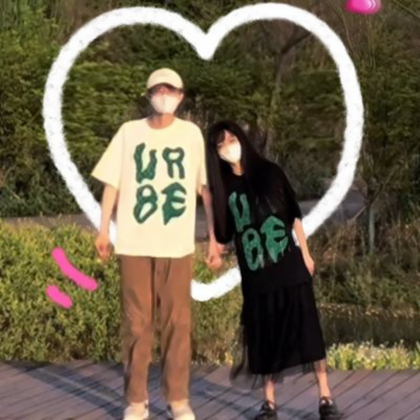 真人戴口罩情侣头像图片