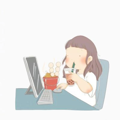可爱卡通摆烂躺平头像图片