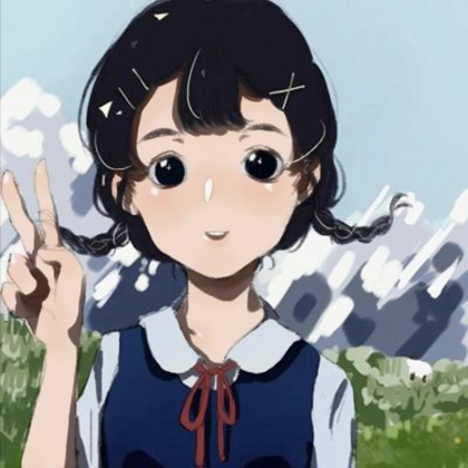 清新动漫情侣高清头像