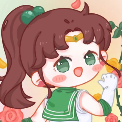 手绘可爱美少女战士微信头像图片