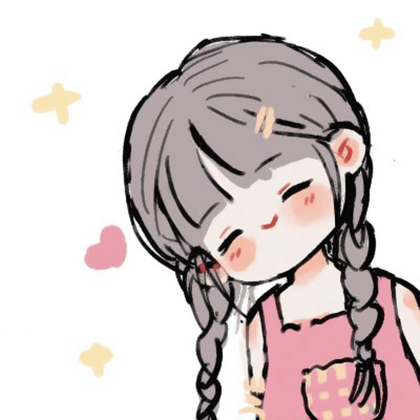 可爱卡通头像萌萌哒小女孩手绘图片