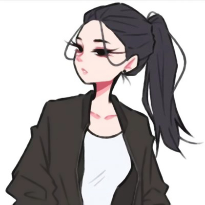 女生酷到掉渣的头像动漫图片
