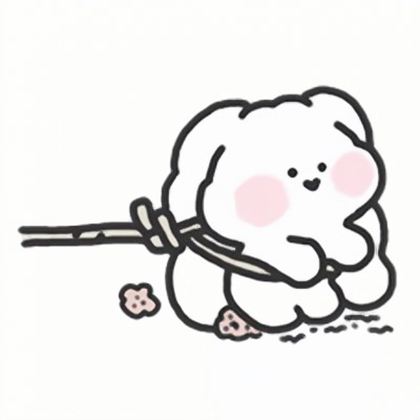 超有爱的卡通情侣头像图片