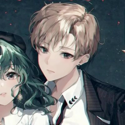 帅酷情侣头像动漫