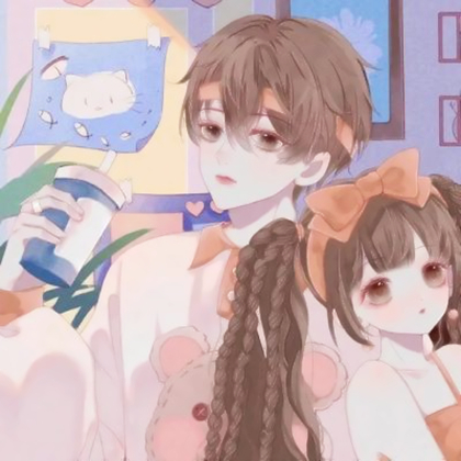帅酷情侣头像动漫