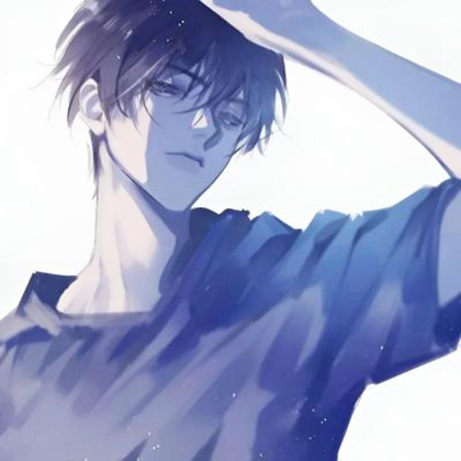 温柔忧郁男生头像动漫高清图片