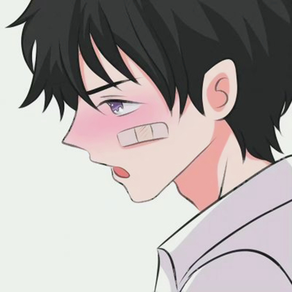 少年感一男一女动漫情侣头像图片