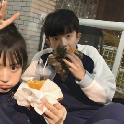 时尚情侣头像高级感照片