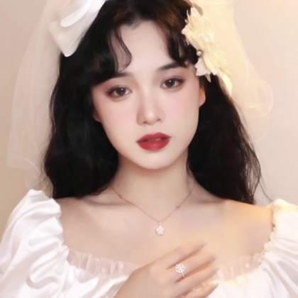 闺蜜头像两人真人婚纱