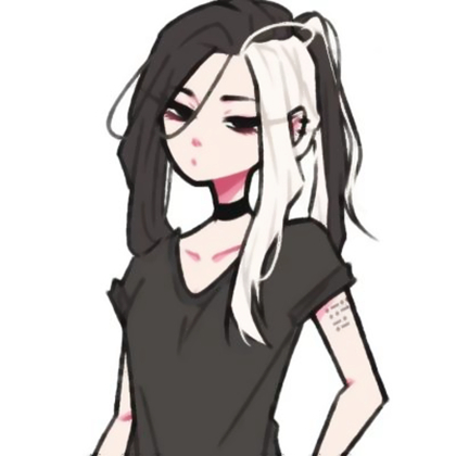 女生酷到掉渣的头像动漫图片