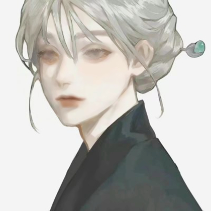 手绘动漫头像高冷女生高清图片