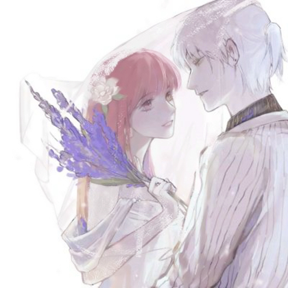 婚纱浪漫动漫情头图片