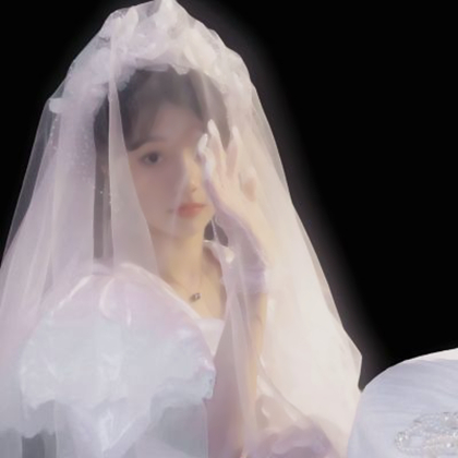 微信头像女生戴头纱
