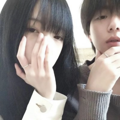 cp头像情侣一男一女真人小众双人高清图片