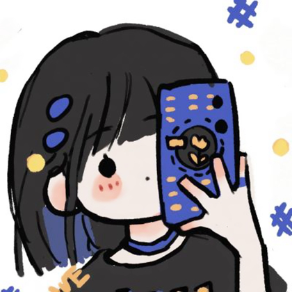可爱卡通头像萌萌哒小女孩手绘图片