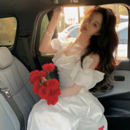 闺蜜头像两人真人婚纱