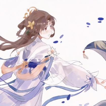 甜美动漫情侣头像小清新高清图片