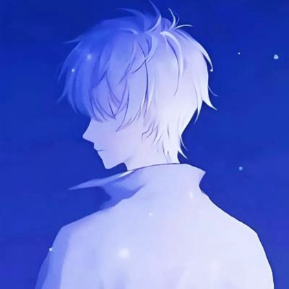 温柔忧郁男生头像动漫高清图片