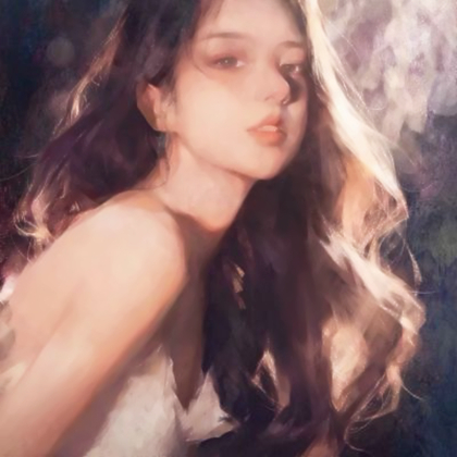真人照片转漫画女生头像
