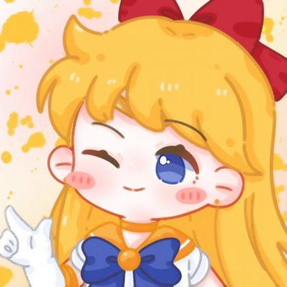 手绘可爱美少女战士微信头像图片