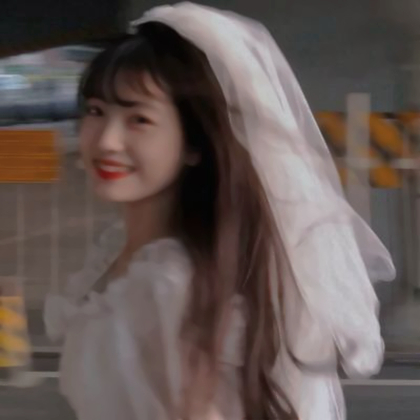 微信头像女生戴头纱