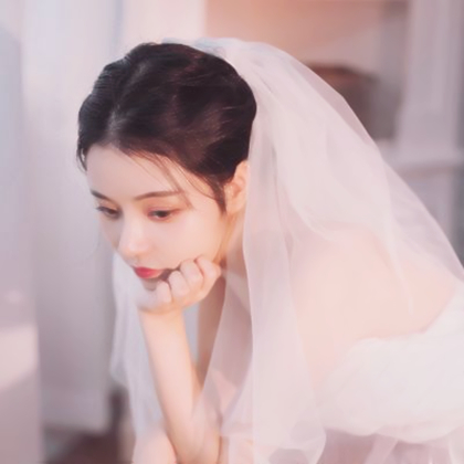 微信头像女生戴头纱