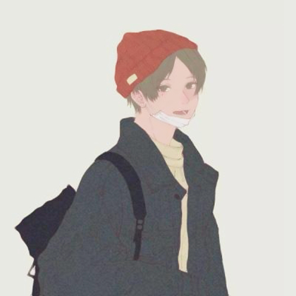 漫画男生简单帅气冷酷头像图片