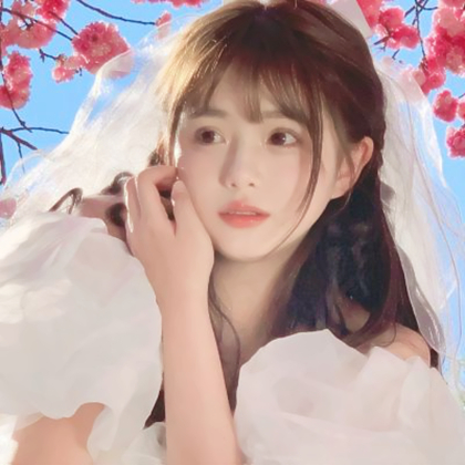 微信头像女生戴头纱