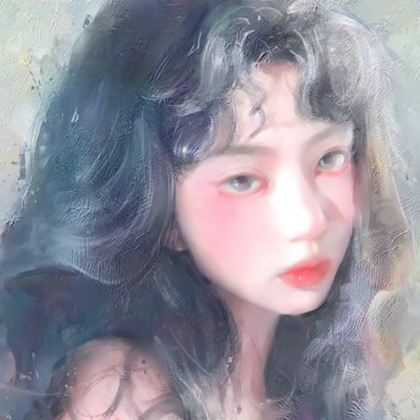 真人照片转漫画女生头像