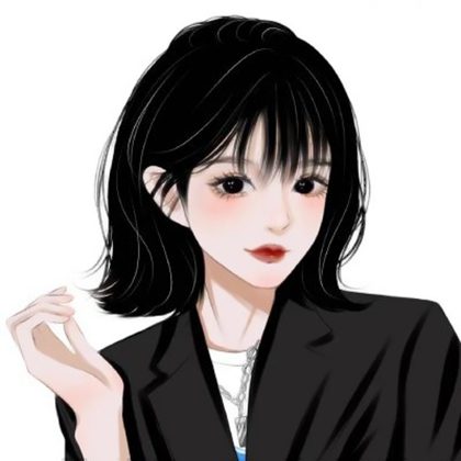 手绘美女图片头像气质
