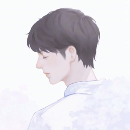 高级感手绘情头
