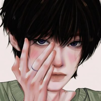 手绘美女图片头像气质