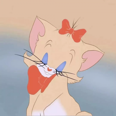 猫和老鼠互相花痴动漫情侣头像图片