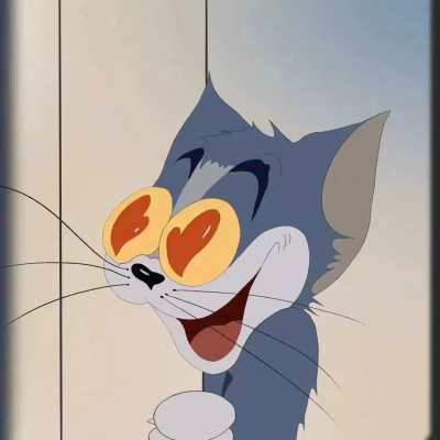 猫和老鼠互相花痴动漫情侣头像图片