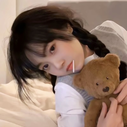 真人女头可爱青春
