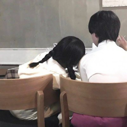 ins高级质感小众不露脸情侣头像图片