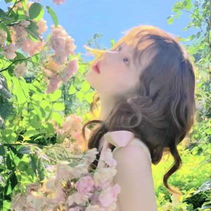 真人女头可爱青春