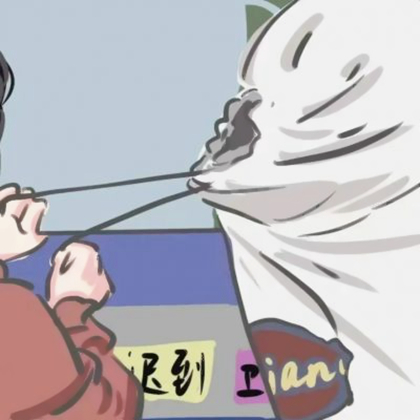 氛围感手绘情侣头像